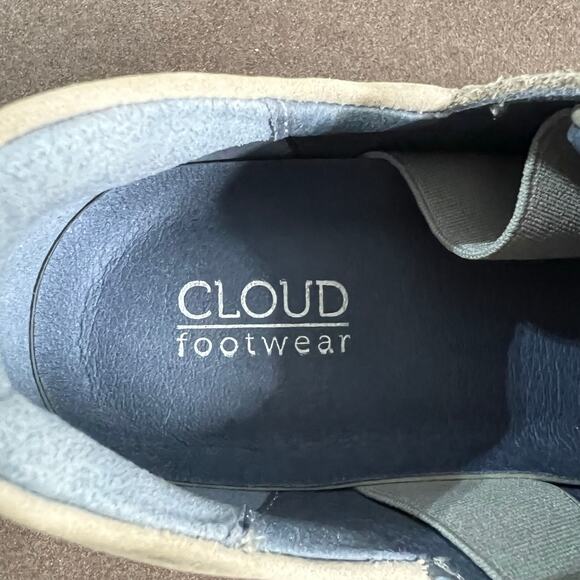 Cloud Footwear Zarina Suede Leather Lace Up Comfort Tan Shoe Women's Size EU 37 - Picture 11 of 13